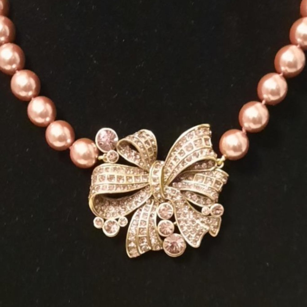 Heidi Daus Ravishing Ribbon necklace - Picture 2 of 5
